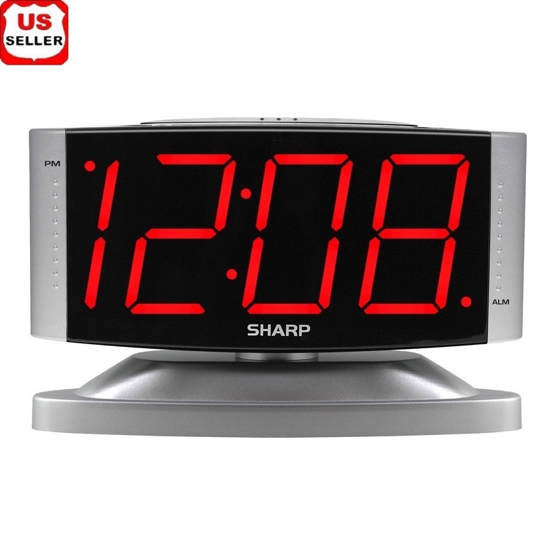 Jumbo Display Swivel Base Brightness Control Battery Backup 