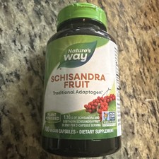 Nature's Way Nature's Way Schisandra Fruit, 1,160 Mg, 100 Ct exp 01/30 