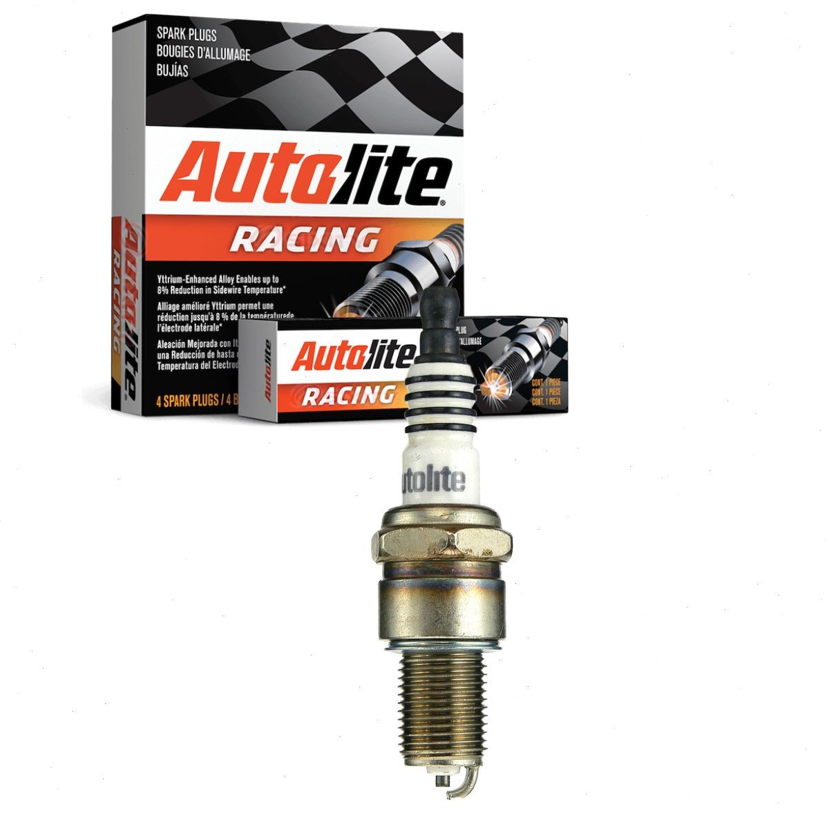 Autolite AR53 Racing Spark Plug for 7333 4007 300 Ignition Wire Secondary ut