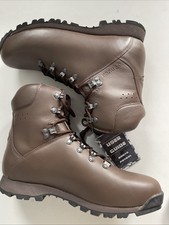 British Army Issue Iturri Brown Leather Lightweight Patrol Boots Size 10 M  BNWT