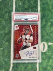PSA 10 Gem Mint 2020 Joe Burrow Mosaic Fusion Red Choice Auto RC R