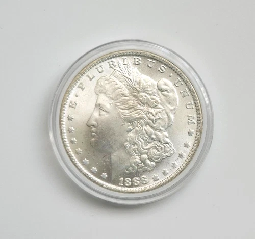 1888-O Morgan Silver Dollar (Uncirculated).  Brilliant ? (What do you think?)