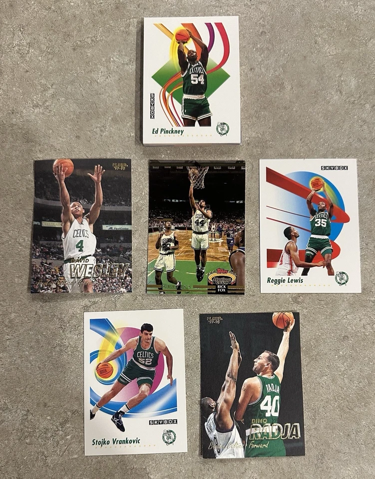 Vintage Mixed Lot of 15 NBA Boston Celtics Trading Cards - Image 3 of 3