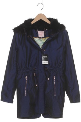 TED BAKER Mantel Damen Jacke Parka Gr. EU 36 (TED BAKER 1) Blau #wfvq108