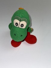 Vintage Yoshi Super Mario Bros Nintendo 64 N64 Beanie Plush BD A No Tag 