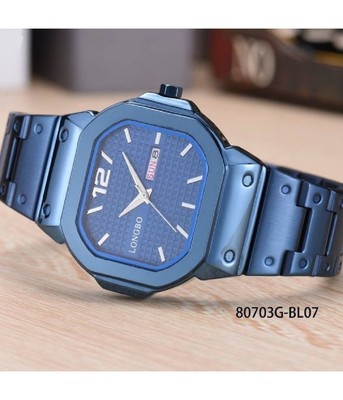 Akzent Orologio Da Uomo Al Quarzo Con Cinturino In Silicone, Cassa Metallica 38mm, Datario E Lancette Luminose - Regalo Ideale - 2