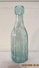 Ca 1870 H Prenger blob top soda water bottle Louisville Ky ale beer