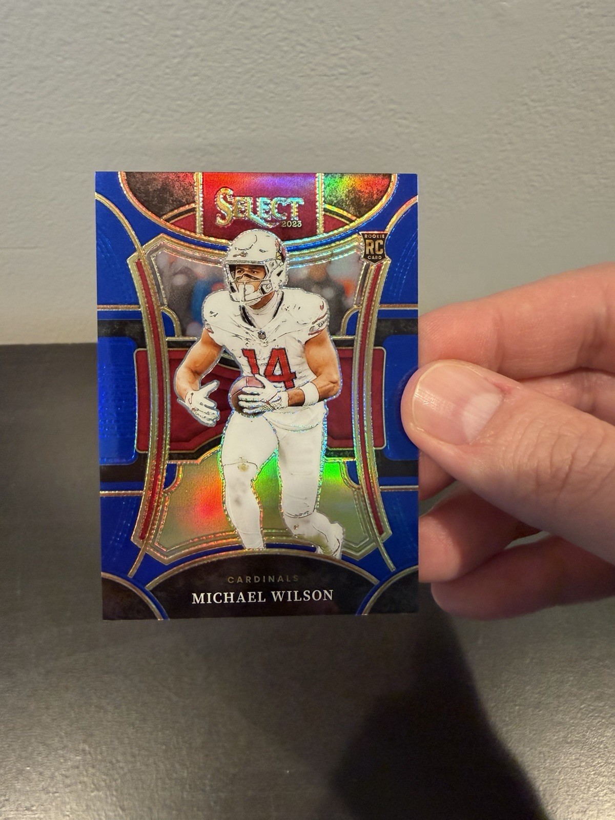 Michael Wilson 2023 Select Suite Level Blue Holo Prizm /99 RC SP Cardinals