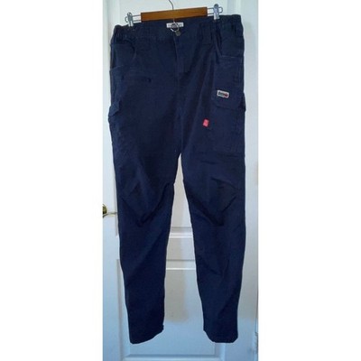 Ticomela FR CAT2 Cargo Work Pants 34x34 Navy Ripstop Utility
