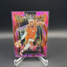 Aaliyah Edwards - 2025 WNBA Panini Select Pink Flash Prizm  #32 Connecticut Sun
