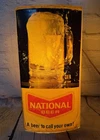 Vintage National Beer Light Sign Bohemian