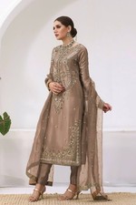 Salwar Kameez Indian Pakistani Wedding Party Wear Dress Bollywood Suit Sharara