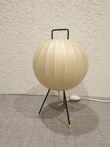 Tischlampe mit Cocoonschirm - Bild 3 von 9