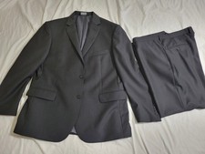 JoS A. Bank Signature Tailored Fit Charcoal Grey 2 piece Business Suit