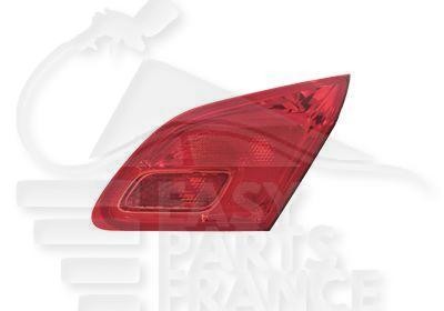 Feu arrière-gauche intérieur rouge pour Opel Astra J 2012-2015