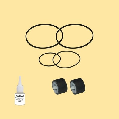 Riemen Andruckrolle Öl = Kit 8 für Philips FW-M 322 Compact System