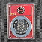 1963 Franklin Half Dollar PCGS PR65 Proof Silver 50C Nice Mirrors EDC holder