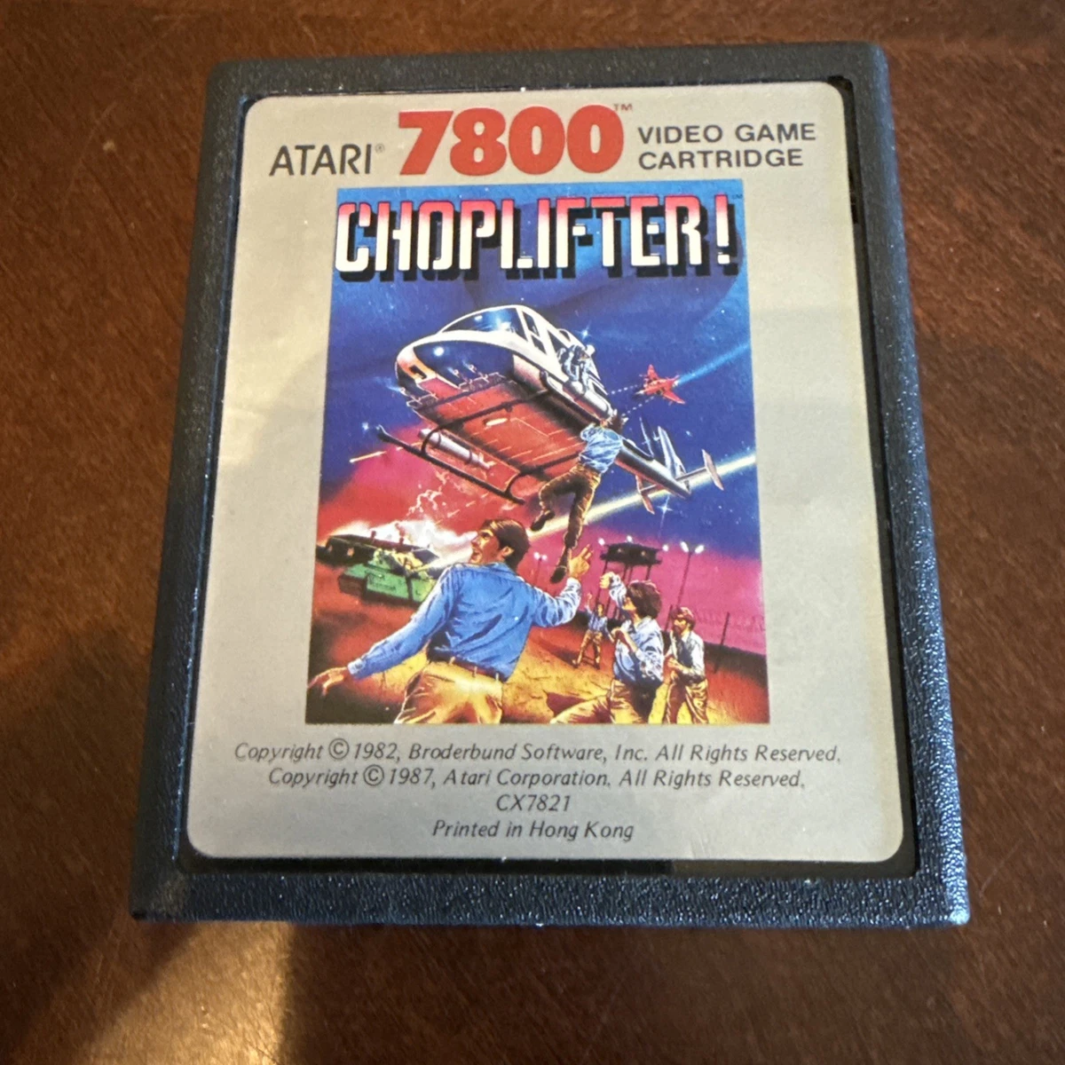 Choplifter ! Sur Atari 7800 – PAL Complet CIB, Bon état