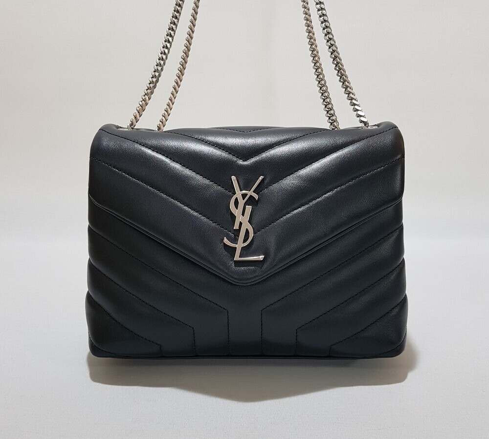Borsa a tracolla Saint Laurent Monogram Lulu piccola 134700346