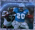 Barry Sanders Signed 8x10 NFL Legen Detroit Lions Photo Autographed W/ COA