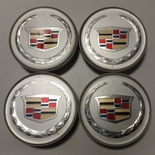 4 Nabenabdeckungen/Radkappen für Alufelgen von Cadillac