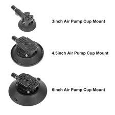Air Pump Suction Cup Car Mount fr GoPro DJI Pocket OSMO Action Vlog 360 Camera