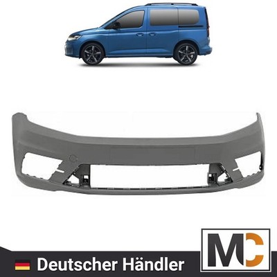 Stoßstange vorne grundiert für VW Caddy IV (SAx) 2015-2020 ohne SRA & PDC