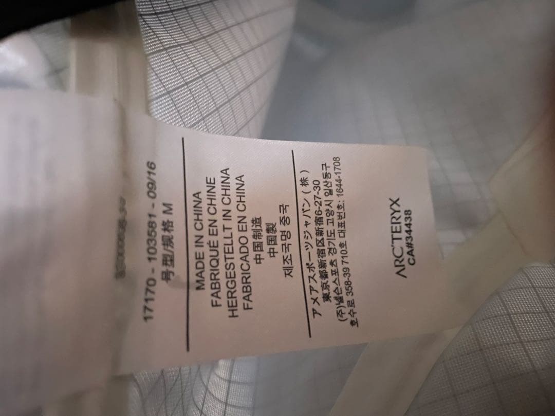 Arc'teryx Blanca 19 Backpack Grey Used 38x41x15.5cm JAPAN thumbnail 7