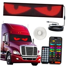 Big Devil Eyes Light for Cars Truck Pickups Led Eyes for Truck 35.4"x7.6"