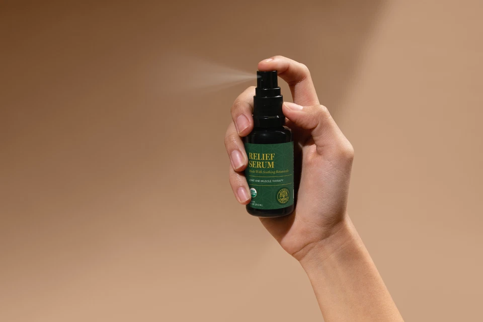 Suero de alivio orgánico Global Healing para terapia articular y muscular - 1 fl oz Foto 3 de 4