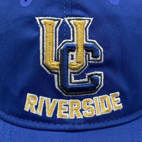 UC Riverside Highlanders Hat Adidas Adult Strapback Blue Baseball Cap UCR NCAA - Afbeelding 2 van 10