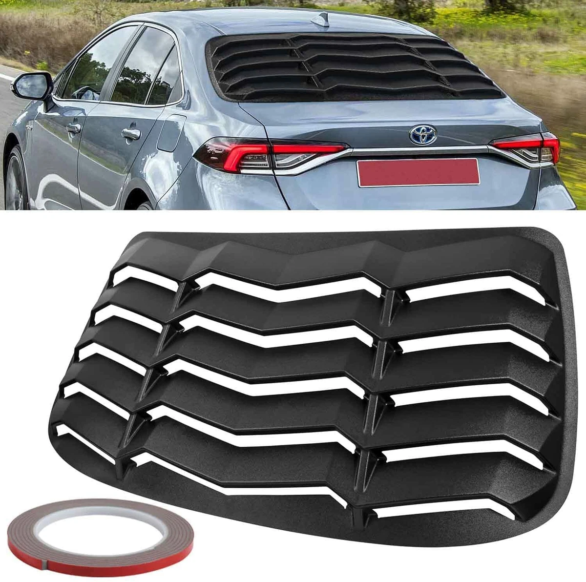 Toyota camry sale rear window louver