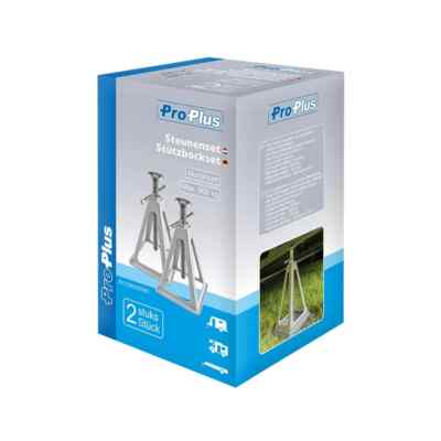 ProPlus 360801 Stützbock-Set Wagenstütze Stütze Alu Wohnwagen Anhänger bis 900kg
