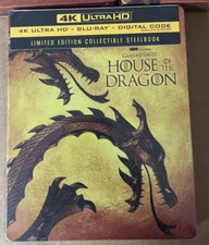 HOUSE OF THE DRAGON - S. 1 (4K UHD + BLU-RAY + DIGITAL*  LIMITED STEELBOOK ED.)