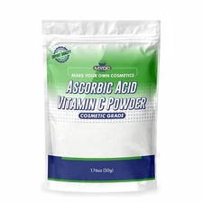 MYOC Ascorbic Acid Vitamin C Powder,for Skin,Cleaning & Pool Stain-50gm/1.76oz.