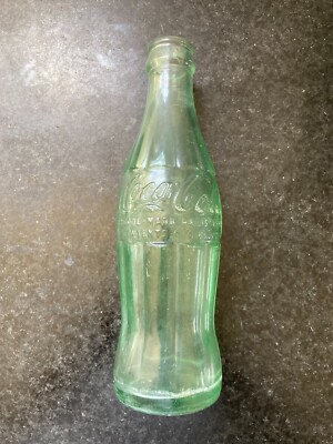 Vintage COCA-COLA Empty Soda Bottle Hobbleskirt 6 1/2 oz Corpus Christi Texas