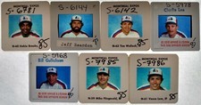 1985 Lot of 7 Different Montreal Expos 35mm 2