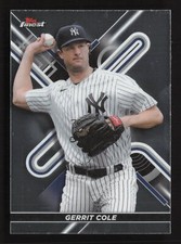 2022 Finest #75 Gerrit Cole New York Yankees
