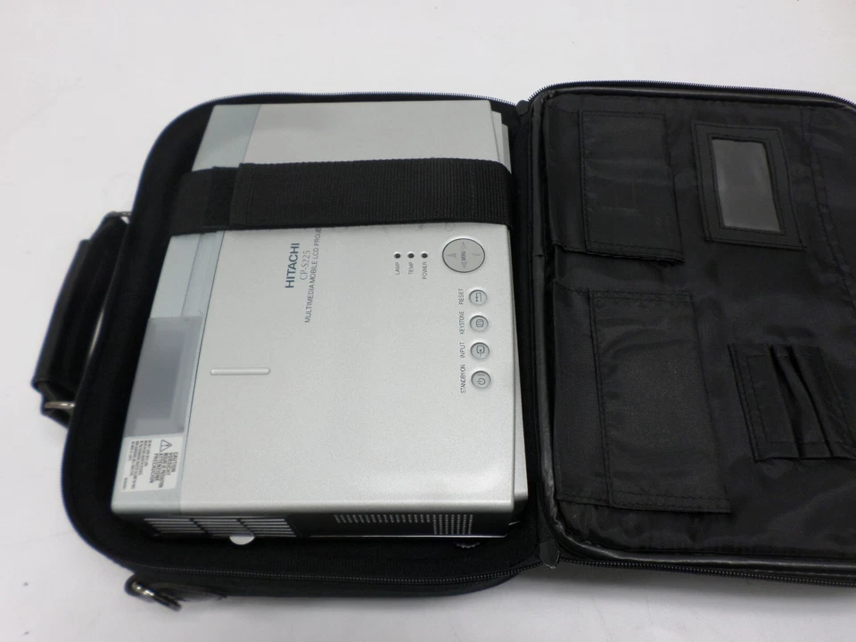 Lot of 1 Hitachi Projector CP-S225 Multimedia Mobile LCD Projector - Image 2 of 4