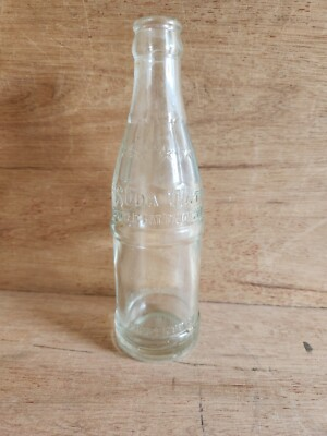 #ad Wisconsin Dells Coca Cola Bottle 1923 Soda Water 6 oz Embossed Vintage $67.96