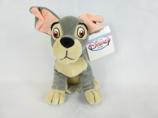 Disney Store Lady and the Tramp Dog Bean Bag 7" Plush NWT