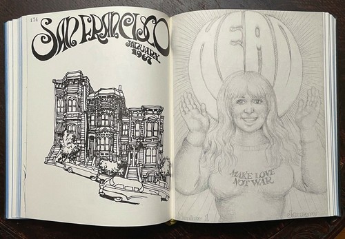 R. CRUMB SKETCHBOOK 1966-1967, 1st 1981 - COUNTERCULTURE CARTOONIST COMIX - Imagen 9 de 11