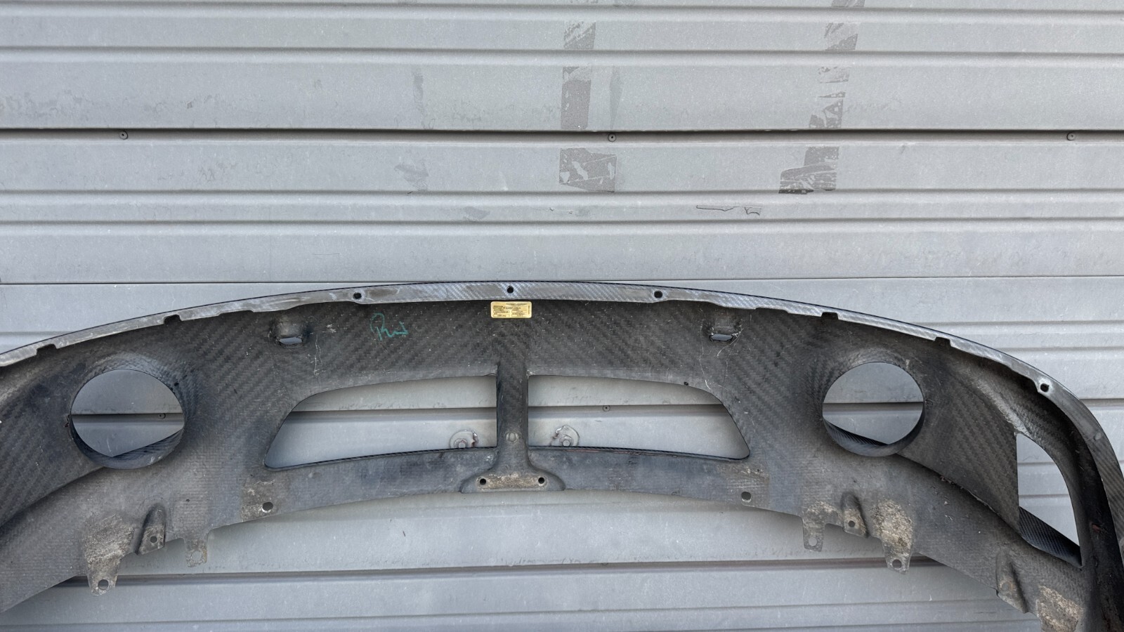 ✅ 2014-2018 ASTON MARTIN VANQUISH REAR BUMPER DIFFUSER VALANCE OEM CARBON
