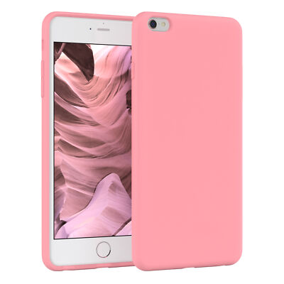 Für Apple iPhone 6 / 6s Plus Handyhülle Silikon Case Schutz Hülle Cover Rosa