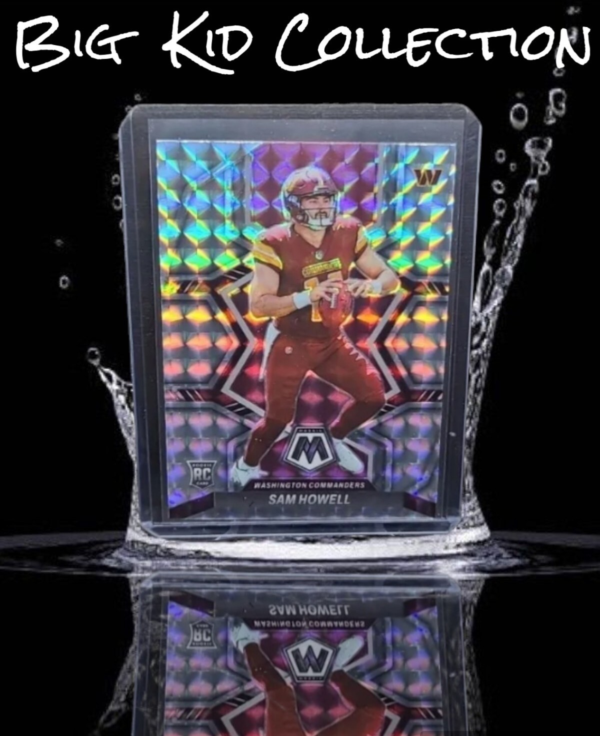 2022 Mosaic Sam Howell Rc Silver Prizm #305