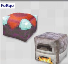 Minecraft Bloque GRANDE Peluche Encantado Mesa y Estufa Muñeca Juguete de Peluche 24cm FuRyu