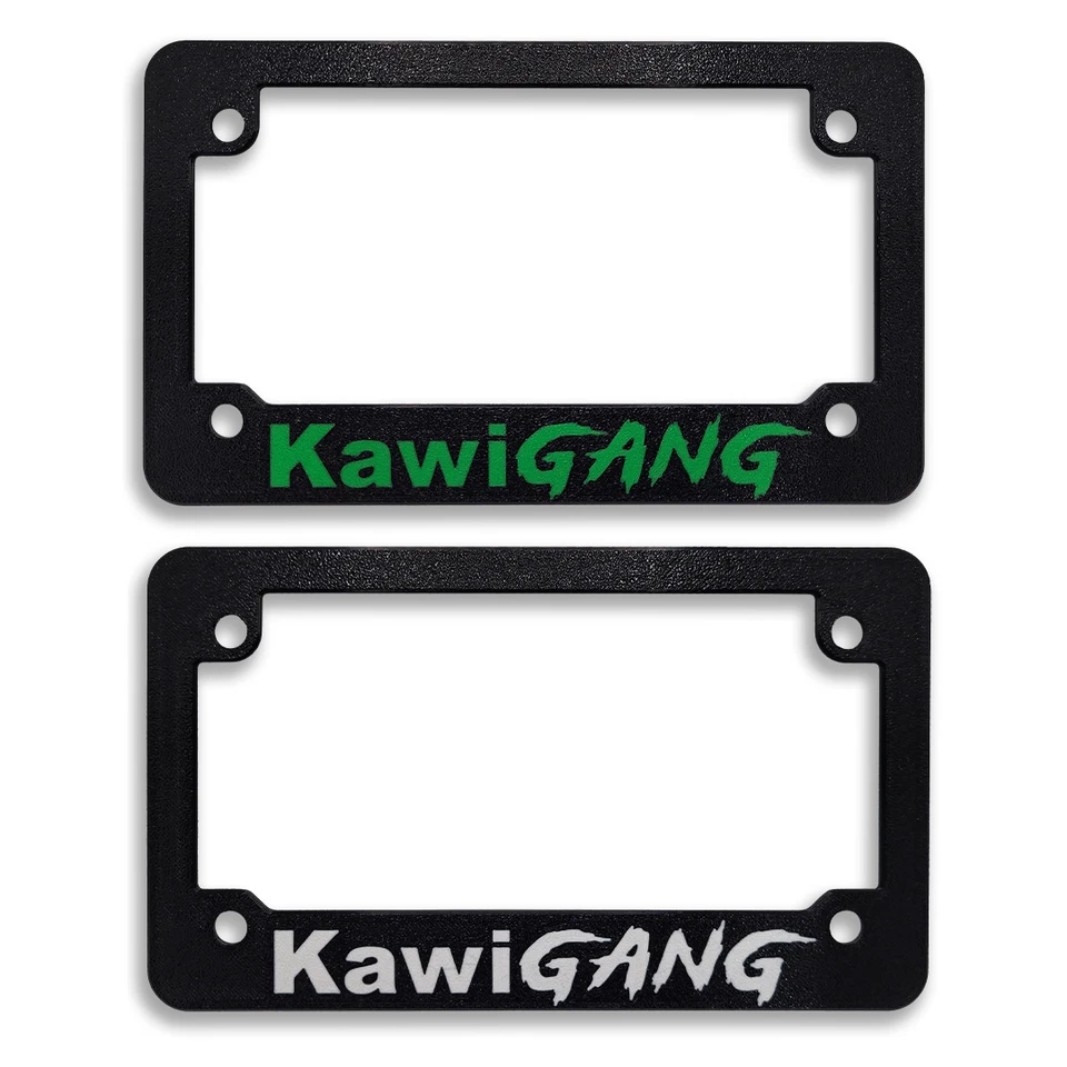 Quadro de placa texturizada Kawasaki Motorcycles KawiGANG TODO MODELO (VERDE) - Imagem 3 de 3