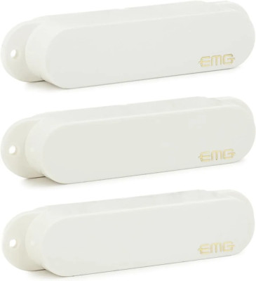 EMG SA Active Single Coil Alnico Pickup Set, White