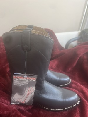 Dan post women s Black Pike Leather Boot. Sz 8     NWT