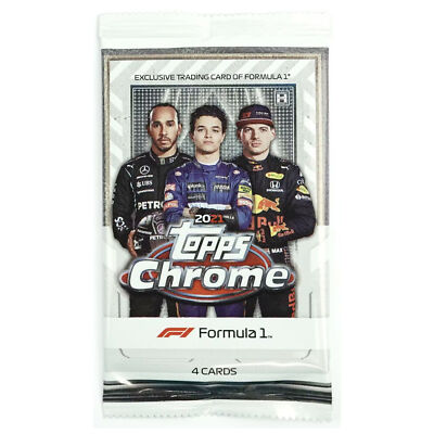 2021 Topps Chrome Formula 1 Racing Hobby Lite Box NEW SEALED | 16